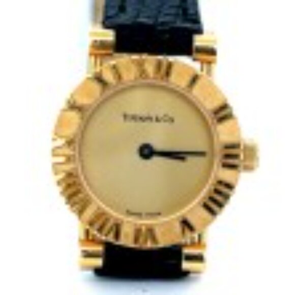 Tiffany 18K Atlas Swiss Timeless Yellow Gold Lady - Picture 8 of 8